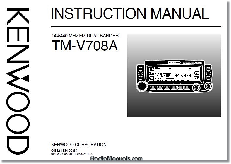 Kenwood Instruction manuals and service manuals